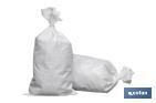 PACK OF 10 POLYPROPYLENE RAFFIA SACKS 60X100CM