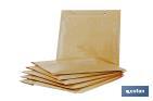 PACK 5 SOBRES | PAPEL KRAFT CON BURBUJA | VARIAS MEDIDAS | COLOR MARRÓN