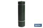 Malla de PVC | Hueco cuadrado de 10 mm | Color verde | Medida 1 x 25 m - Cofan