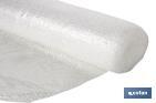Rolo plástico bolha de polietileno | Máxima proteção para seus pertences | Disponível em três tamanhos diferentes - Cofan