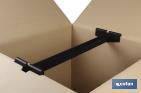Caja armario para mudanzas | Medidas 50 x 50 x 120 cm | Material de cartón ondulado - Cofan