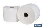 PACK DE 2 BOBINAS INDUSTRIALES DE PAPEL SECAMANOS | DOBLE CAPA EXTRA | MÁXIMA ABSORCIÓN