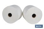 Pack de 2 bobinas industriales de papel secamanos | Doble capa extra | Máxima Absorción - Cofan