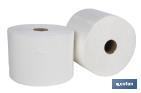 Pack de 2 bobinas industriales de papel secamanos | Doble capa extra | Máxima Absorción - Cofan