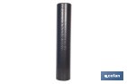 Rollo de film negro | Material: polietileno | Galga 400 | Grosor: 100 micras | Protección de embalajes | Disponible en diferentes medidas - Cofan
