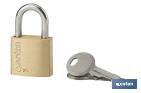 QUALITY PLUS BRASS PADLOCK