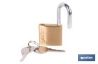 Quality Plus Brass Padlock - Cofan