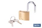 Quality Plus Brass Padlock - Cofan