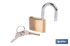 Quality Plus Brass Padlock - Cofan