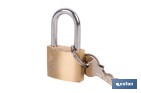 Candado de Latón Arco Largo Quality Plus - Cofan