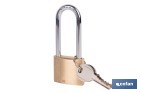 Candado de Latón Arco Largo Quality Plus - Cofan