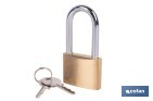 Candado de Latón Arco Largo Quality Plus - Cofan