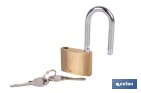 Candado de Latón Arco Largo Quality Plus - Cofan