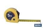 Flexómetros Estándar | Diferentes medidas | Color: amarillo - Cofan