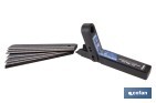 RECAMBIO DE CUCHILLAS PARA CÚTER PROFESIONAL | HOJAS NEGRAS CON AFILADO LÁSER | PACK DE 10 CUCHILLAS SK2 | DISPONIBLE EN 3 MEDIDAS