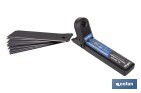 Recambio de cuchillas para cúter profesional | Hojas negras con afilado láser | Pack de 10 cuchillas SK2 | Disponible en 3 medidas - Cofan