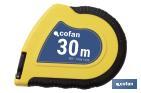 STEEL TAPE MEASURE COATED WITH NYLON