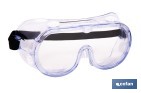 ANTI-FOG SAFETY GOGGLES | COMFORTABLE AND LIGHTWEIGHT GOGGLES | ADJUSTABLE HEADBAND