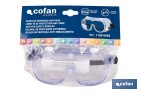 Gafas de Protección Antivaho | Confortables y Ligeras | Ajuste con Goma - Cofan