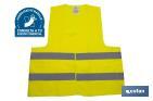 CHALECO REFLECTANTE | COLOR AMARILLO | TALLA XXL | EN ISO 20471 | CATEGORÍA II I
