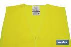 High visibility vest | Yellow | Size: XXL | EN ISO 20471 | Class 2 | - Cofan