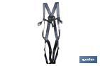 2-POINT SAFETY HARNESS | 2 CARABINERS INCLUDED | LANYARD OF 1.5M LONG