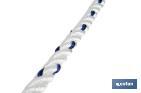 Harness safety rope | Size: 1.5m | Ø12mm | Supplied with buckles and thimbles - Cofan