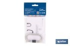 Mosquetón de seguridad | Con Roscado seguro | Resistencia 25kN | EN 362 |  Clase B I Cat lll - Cofan