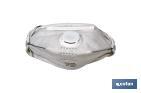 MASCARILLA FFP2D | CON CARBONO ACTIVO Y VÁLVULA DE EXHALACIÓN | NO REUTILIZABLE | EFICIENCIA DE FILTRACIÓN SUPERIOR AL 95%