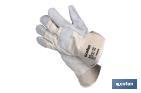 SPLIT LEATHER WORK GLOVES | SPECIAL FOR LOADING AND UNLOADING GOODS | INDUSTRIAL DESIGN AND TOUGH GLOVES