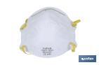 MASCARILLA FFP1D | NO REUTILIZABLE | EFICIENCIA DE FILTRACIÓN SUPERIOR AL 90% | PACK DE 20 O 3 UNIDADES