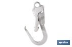 Safety snap hook | Steel for scaffolds | Double action self-locking system - Cofan