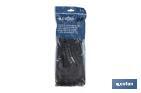 Black neoprene glove | Ideal for contact with acids and detergents | Perfect for metallurgy and mechanics - Cofan