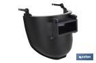 Welding face shield | Suitable for safety helmet | Black - Cofan