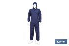 DISPOSABLE COVERALLS | AVAILABLE IN BLUE OR WHITE | AVAILABLE IN VARIOUS SIZES | NEW NON-WOVEN FABRIC