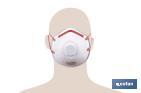 Mascarilla FFP3 NR | Con válvula Extra confort | Protección Auto filtrante | Pack de 10 Unidades - Cofan
