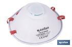 Mascarilla FFP3 NR | Con válvula Extra confort | Protección Auto filtrante | Pack de 10 Unidades - Cofan