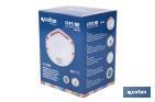 Mascarilla FFP3 NR | Con válvula Extra confort | Protección Auto filtrante | Pack de 10 Unidades - Cofan