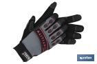 Anti-vibration foam gloves | Comfortable and safe | Reinforced with PVC | Ideal for mechanical hazards - Cofan