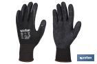 GLOVES WITH POLYESTER SUPPORT | LATEX-COATED GLOVES | SUITABLE FOR MULTIPLE PROCESSES | SAFE AND COMFORTABLE GLOVES