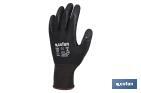 Gloves with polyester support | Latex-coated gloves | Suitable for multiple processes | Safe and comfortable gloves - Cofan