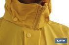 Rain Suit | PVC & Polyurethane | Several Colours | With two pockets and hidden hook in the neck - Cofan