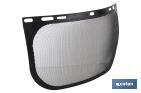 Pantalla con Protección de Rejilla | Medida de la pantalla 310 x 200 mm | Protección facial para diversos trabajos - Cofan