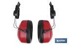 Orejeras para casco  | Orejeras con reducción de ruido | Adecuado para cascos de seguridad - Cofan