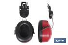 Helmet mounted earmuffs | Earmuffs with noise reduction | Suitable for safety helmets - Cofan