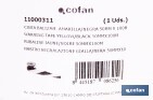 Fita de Sinalização AMARELA/PRETA - Cofan