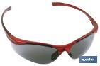 GAFA DE SEGURIDAD ANATÓMICA |  LENTES DE PROTECCIÓN FRENTE A RAYOS UV | ULTRALIGERAS PARA UN USO INTENSIVO