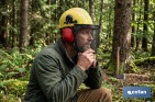 Kit forestal 4 en 1: casco con protección de rostro y oídos. Protección triple certificada. - Cofan