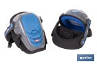 Rodilleras de gel estabilizadoras para trabajo | Protección y confort para construcción, agricultura y bricolaje | Pack de 2 rodilleras negras y azules - Cofan