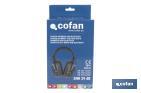 Cascos antirruido con Bluetooth | Reducción de sonido (SNR) 29 dB | Protección auditiva con micrófono y control de volumen - Cofan